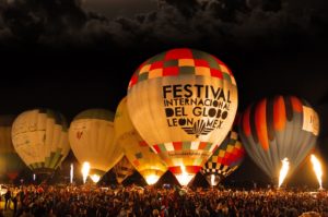 Festival de los globos desde monterrey